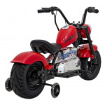 Elektrická motorka Chopper Warrior - červená